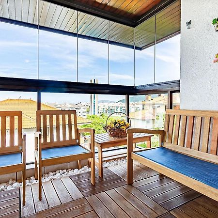 Apto Com Sacada E Churrasq 260M Praia Brava Coi302 Florianopolis Bagian luar foto